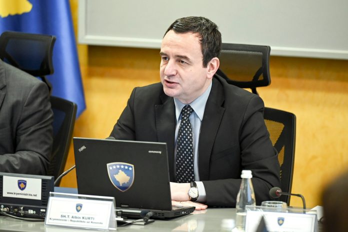 Kryeministri i Republikës së Kosovës, Albin Kurti