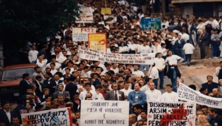 26 vjet nga protestat studentore