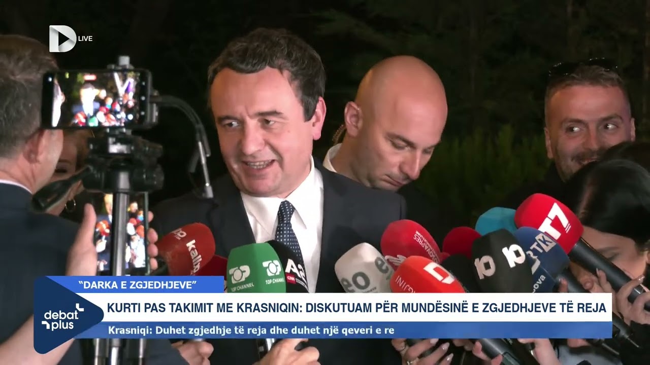 Kryeministri Albin Kurti tregon temat  që diskutoi gjatë darkës me kryetarin e PDK së Memli Krasniqi