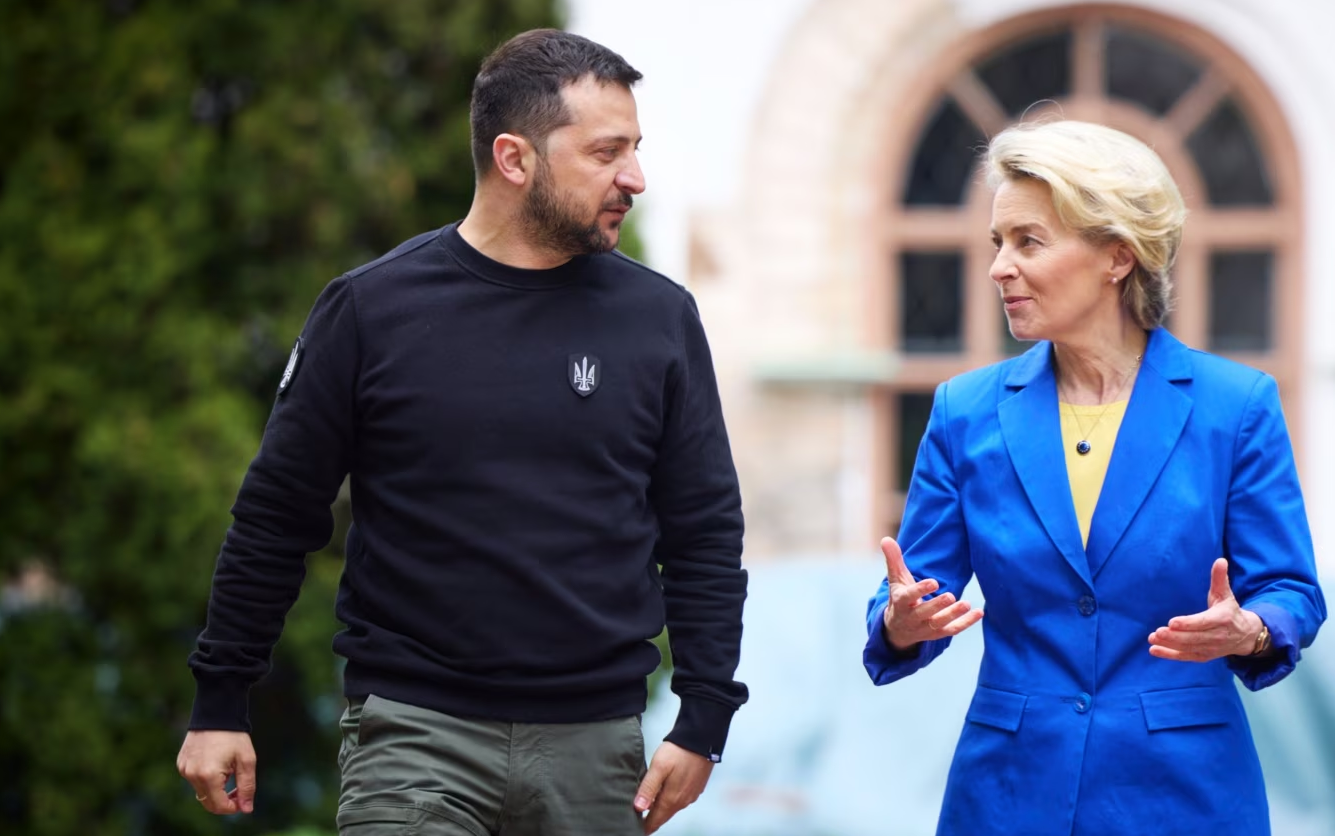 Zelensky pas telefonatës me Von der Leyen  Negociatat aktuale mund të ndryshojnë situatën