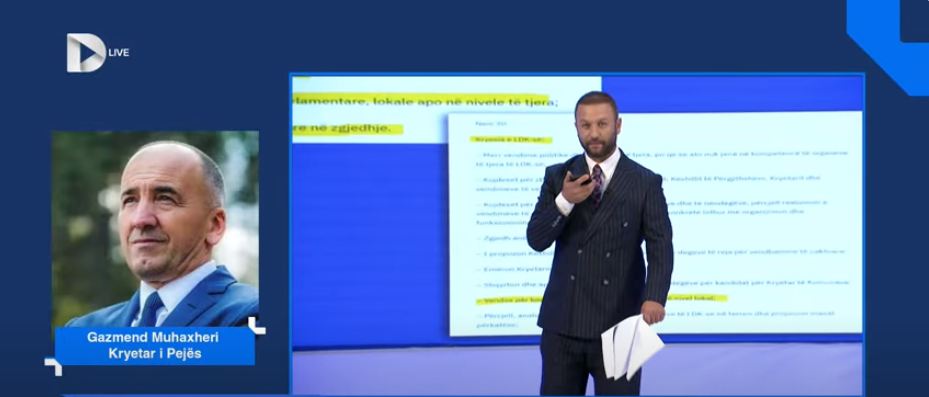 Muhaxheri për Tahirin: Do të dërgohet në komision disiplinor për koalicionin me VV-në