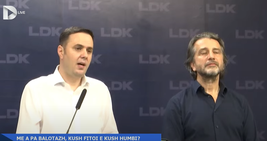 Abdixhiku shpall fitoren e LDK-së në tri komuna pa balotazh: Kthehemi si parti e parë në Prishtinë