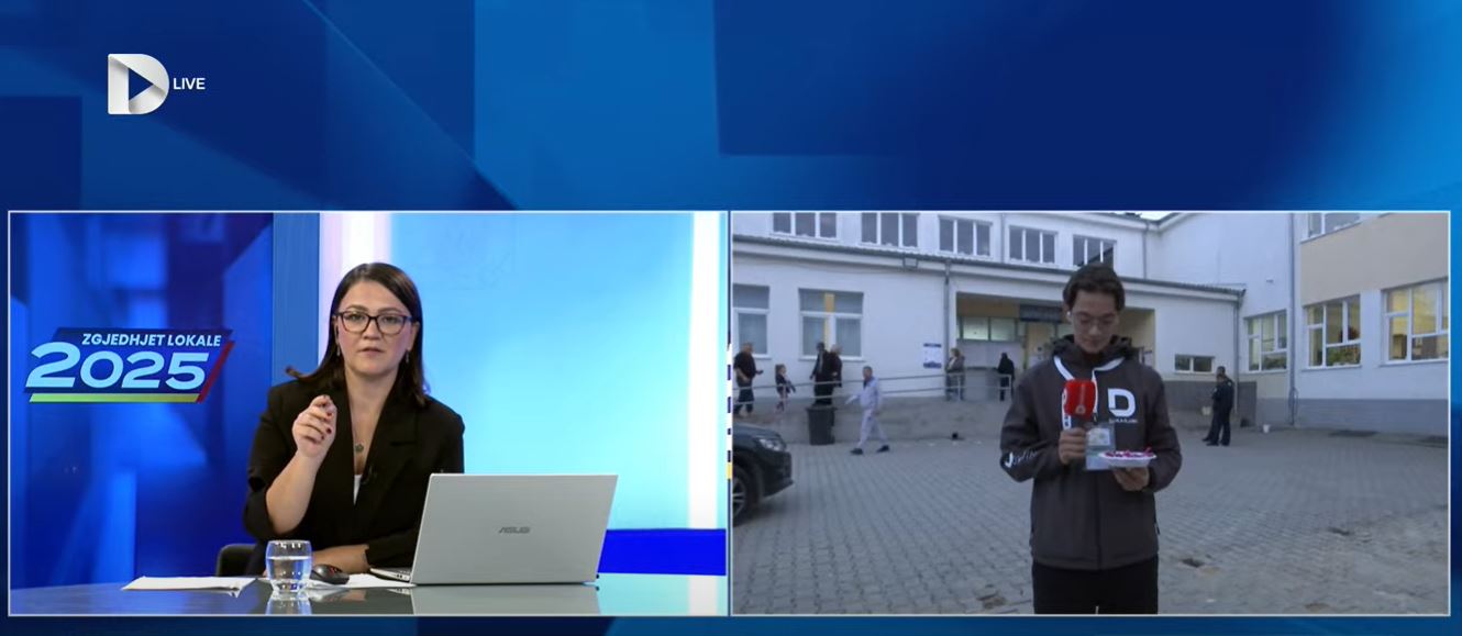 Aventurat e Kevinit në zgjedhje, shpërndan sheqere në Vushtrri (VIDEO)