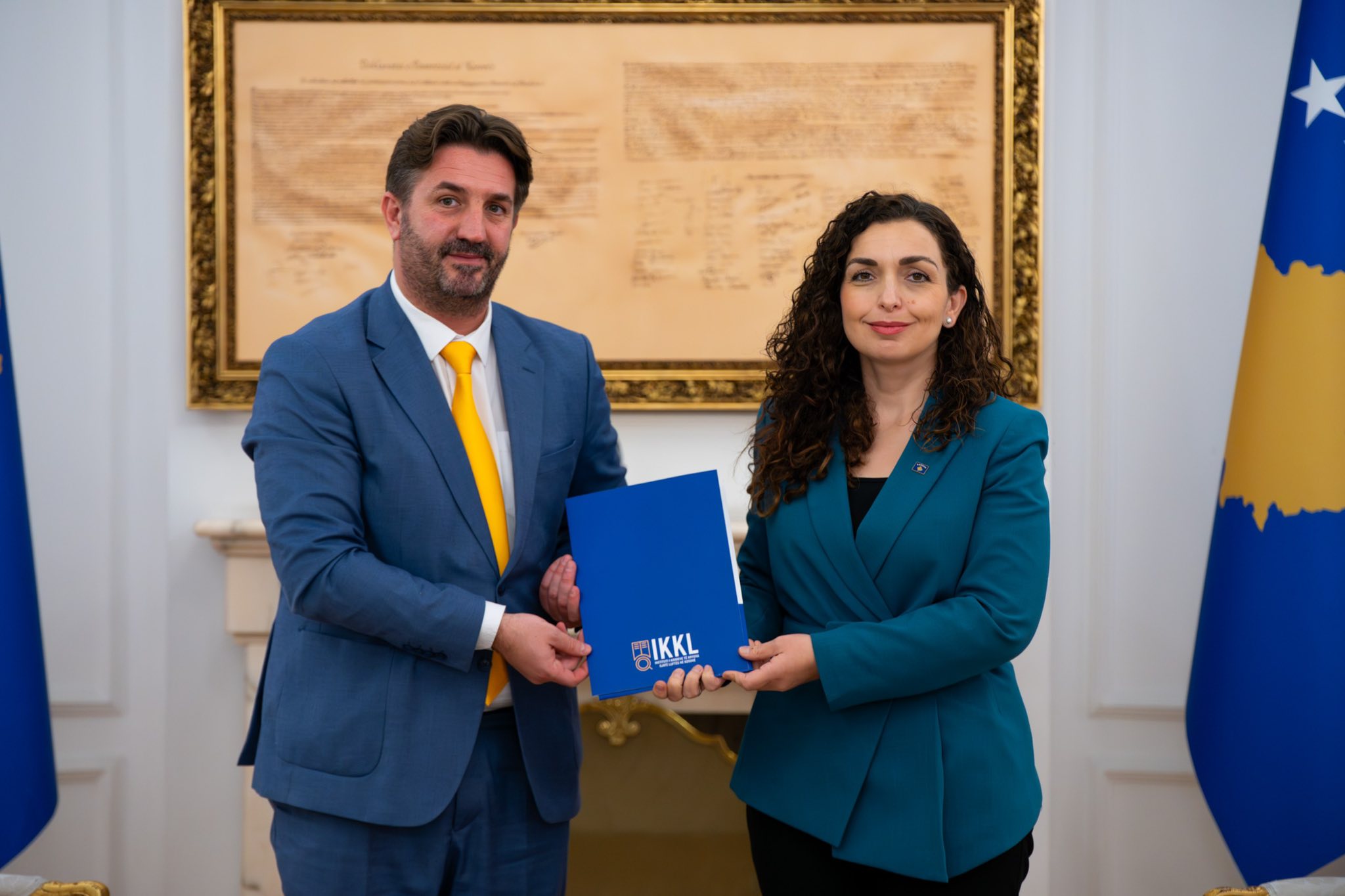  Pa drejtësi dhe pa kujtesë nuk ka paqe të vërtetë    Osmani takon drejtorin Instituti të Krimeve të Luftës