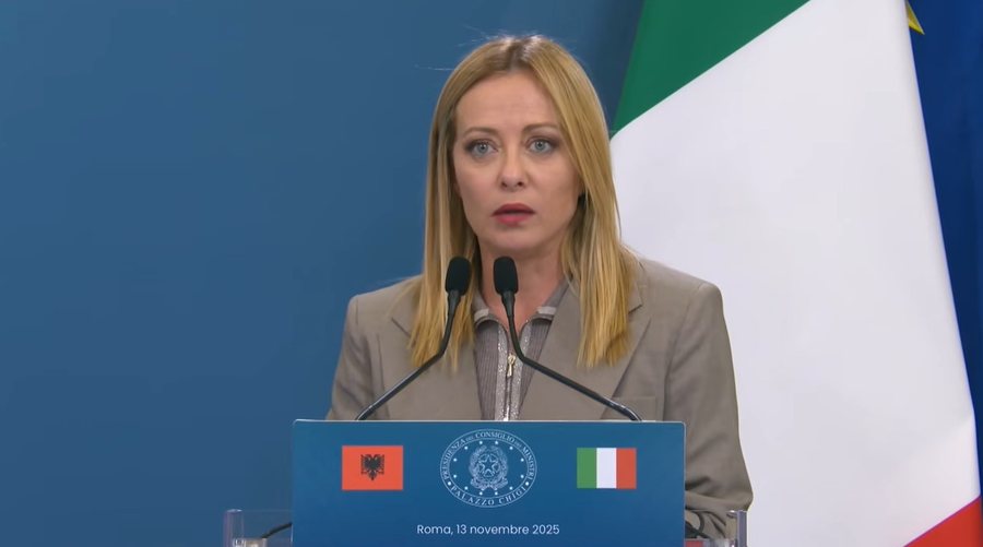  Ditë historike    Meloni  U prekëm  ministrat shqiptarë folën të gjithë italisht