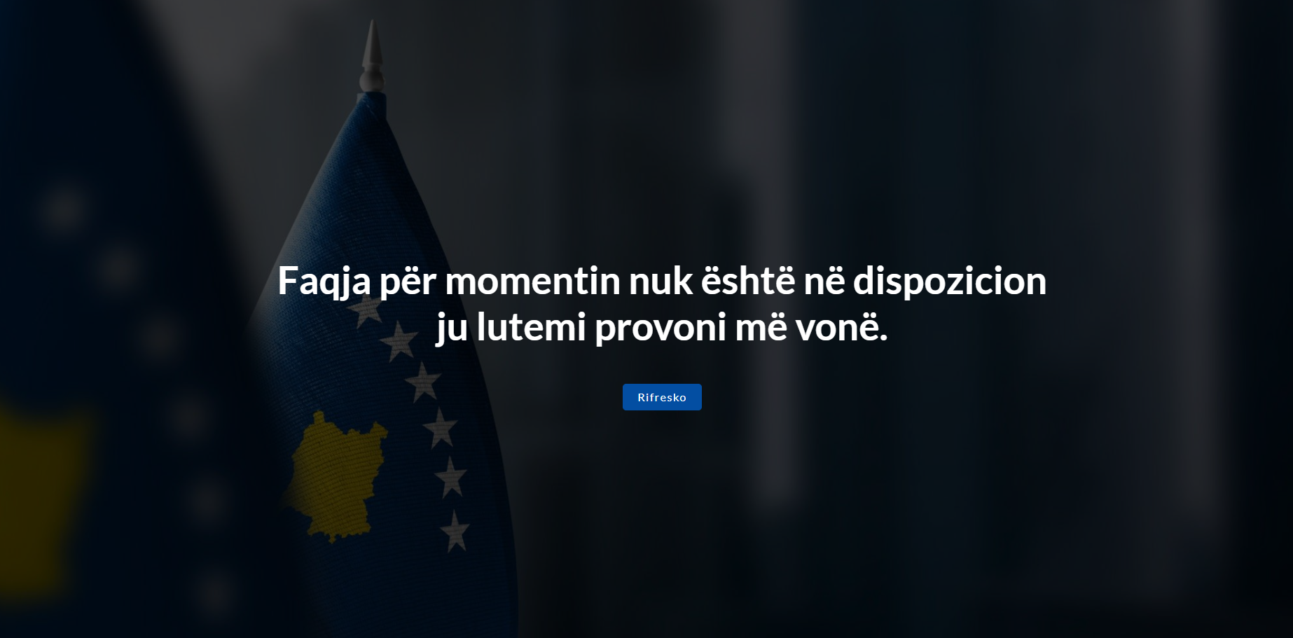 Ministria e Mbrojtjes sqaron ndërprerjen e ueb faqes zyrtare