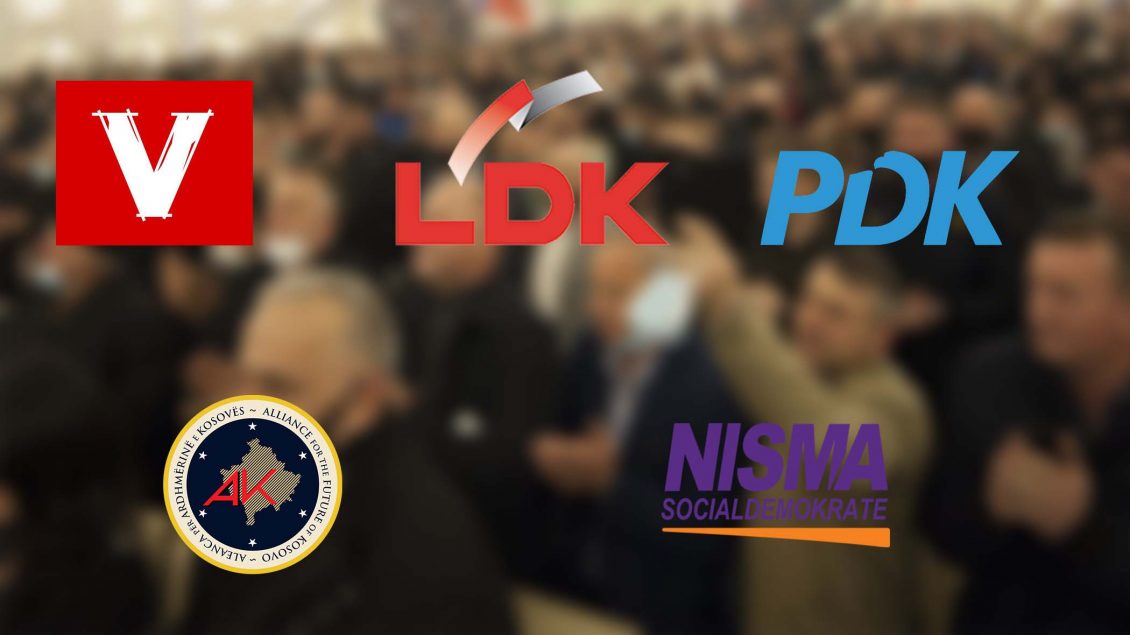 Partitë e mëdha pa koalicione në zgjedhje  nuk priten befasi as në listat për deputetë