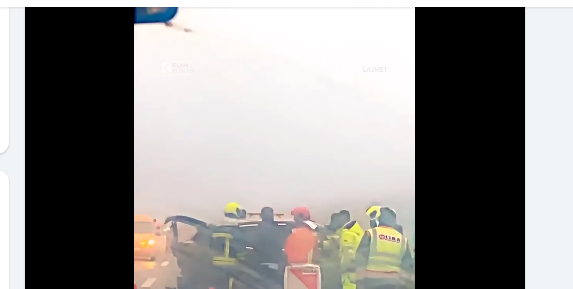 Tjetër aksident në autostradën “Ibrahim Rugova”, tek vendi i njëjtë ku gjetën vdekjen dy shtetaset shqiptare