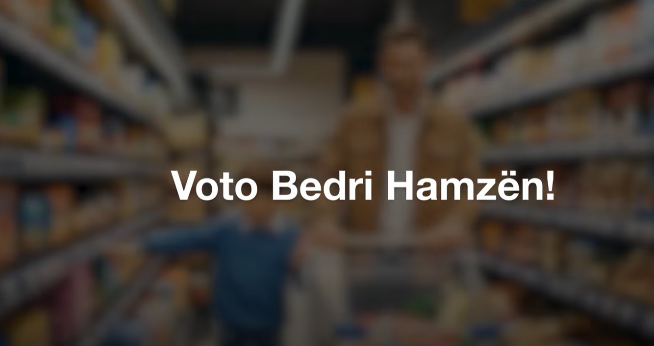 PDK nis seri videosh 10 sekondëshe me AI  Çmime më të ulëta  shporta plot   voto Bedri Hamzën  Video 