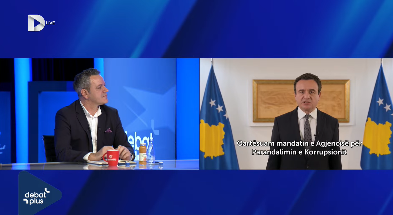 Gashi reagon ndaj deklaratave të Kurtit për luftën kundër korrupsionit  Byroja e Pasurisë është institucion inkuizicioni