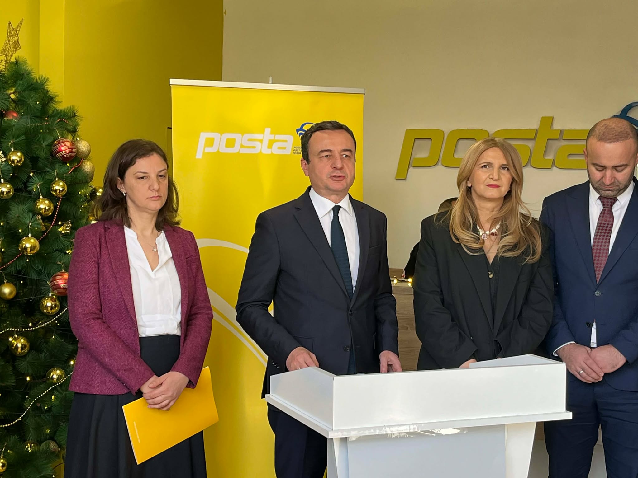 Kurti  Posta e Kosovës mbyll vitin me rreth 1 milion euro fitim  është shtrirë në gjithë territorin e vendit