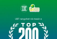 UBT shënon arritje historike: Renditet përsëri ndër institucionet më të mira në botë dhe i pari në rajon, sipas GreenMetric