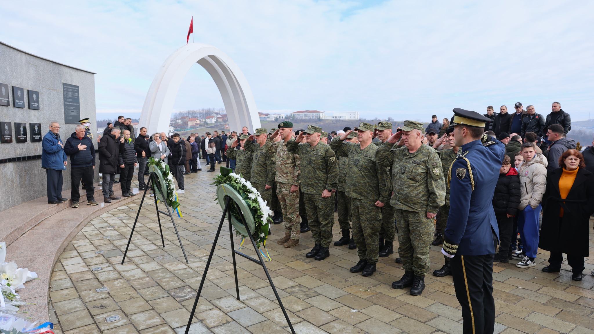 FSK ja bën homazhe në Reçak