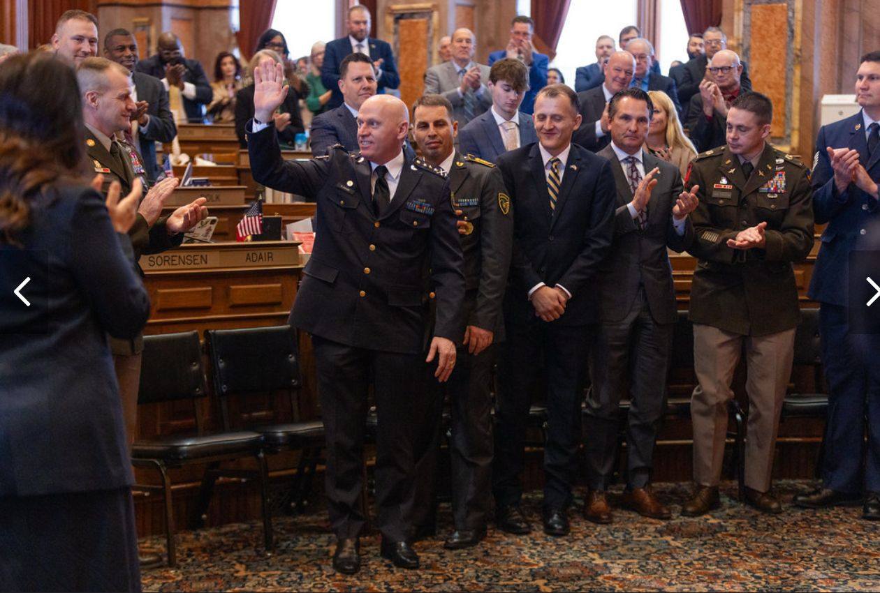 Gjenerali i FSK së pritet me duartrokitje në Gardën Kombëtare të Ajovas