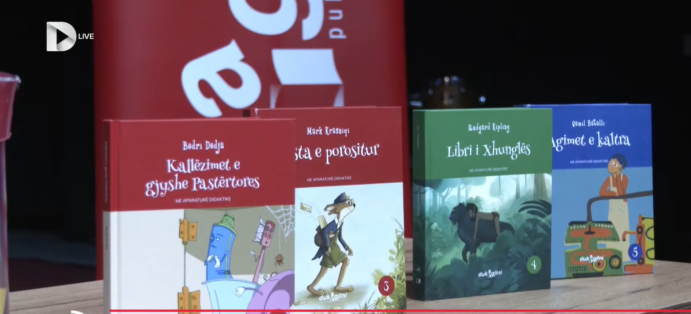 Entuziasëm tek fëmijët e Kamenicës  Dukagjini promovon ciklin e lektyrave