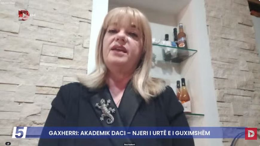 Gaxherri për Dacin  Historia do ta vlerësojë maksimalisht për gjithë kontributin e dhënë