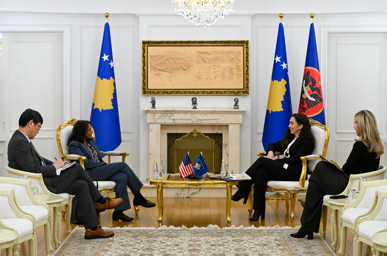 Osmani pret në takim Parttipatin  Kosova e përkushtuar të ec krah për krah me ShBA në