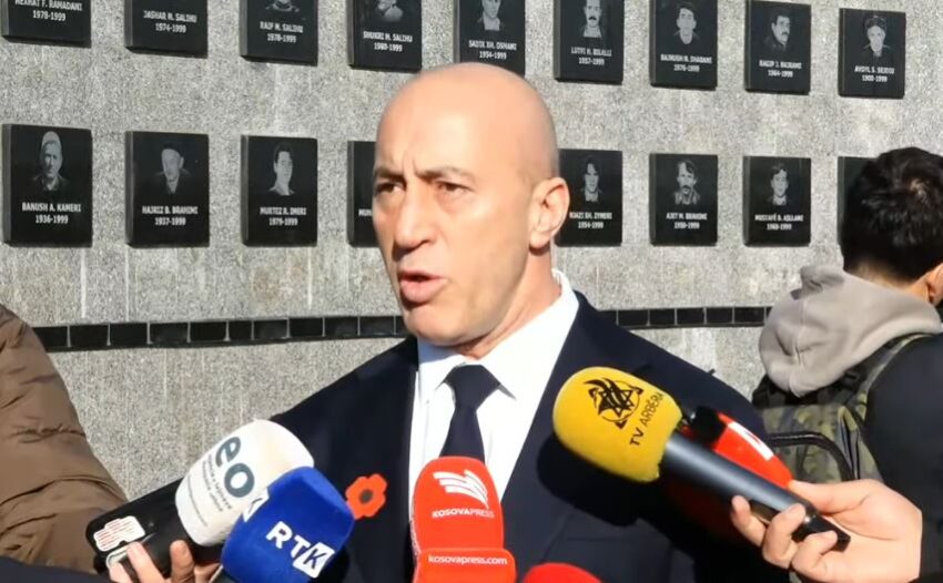 Haradinaj nga Reçaku  Po gjykohen udhëheqësit e UÇK së  e jo ata që i kanë kryer krimet në Kosovë