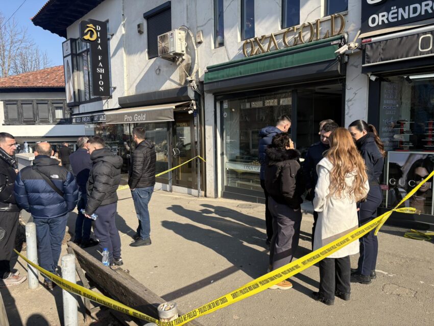 Policia jep detaje për grabitjen në një argjendari në Prishtinë