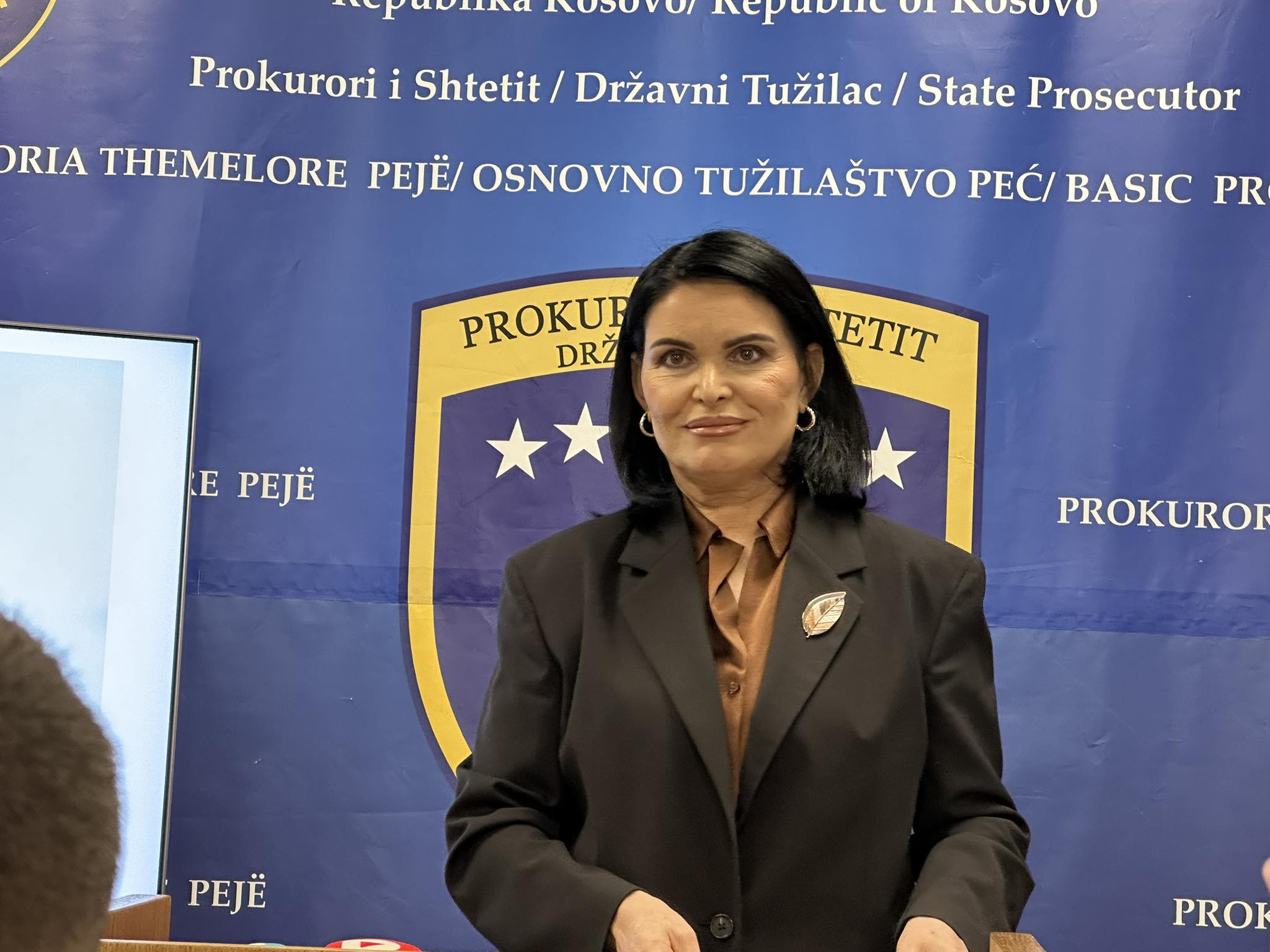 Kryeprokurorja e Prokurorisë Themelore në Pejë, Lumturije Vuçetaj