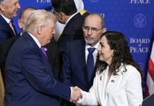 Presidenca publikon përmbledhjen e vizitës së Vjosa Osmanit në SHBA në kuadër të Bordit të Paqes