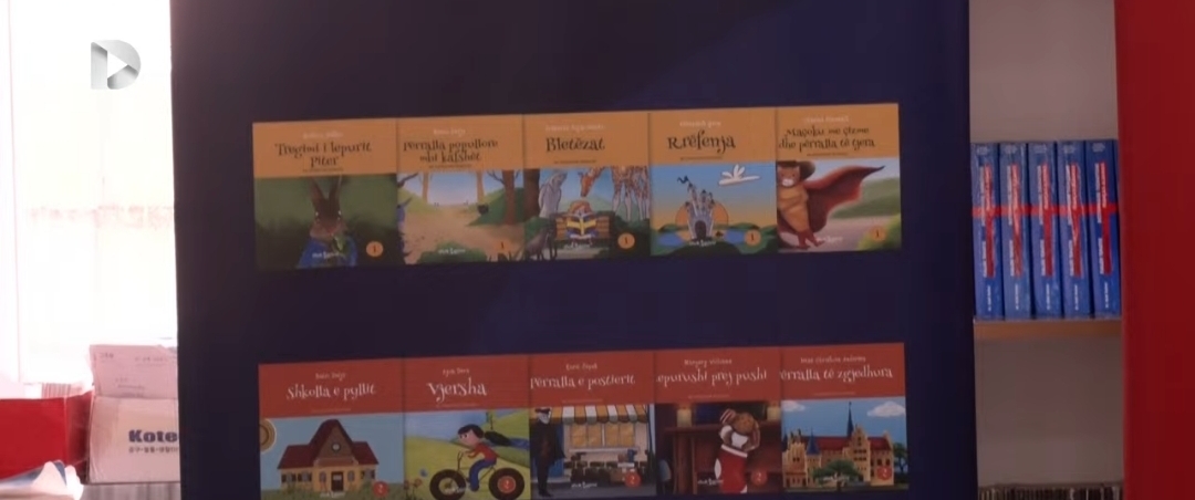 Nxënësit e Rahovecit e mirëpritën prezantimin e lektyrave nga  Dukagjini 