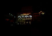 Platforma “Liria Ka Emër” projekton mesazhin “Ende duke mbrojtur lirinë tonë” në objektin e Presidencës