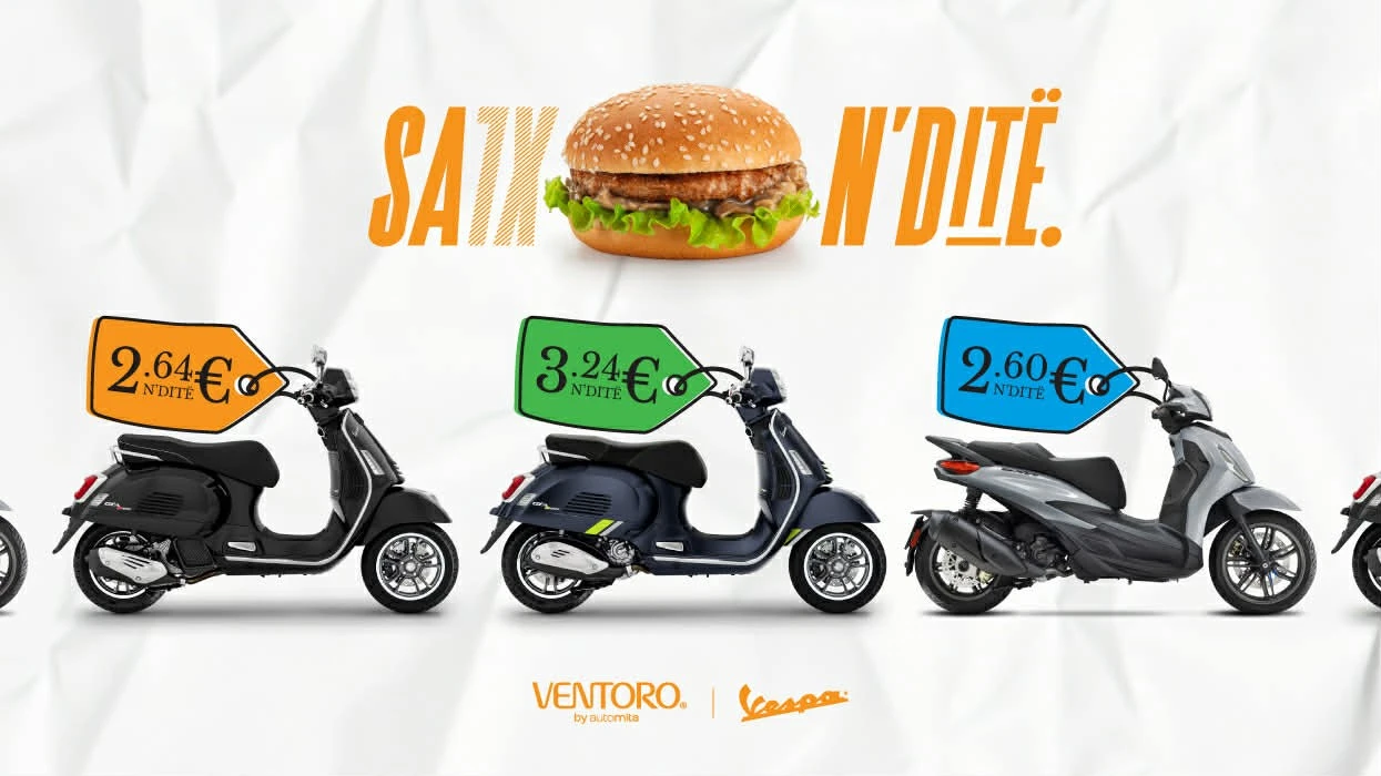 Një kafe në ditë apo një Vespa – Ventoro Motors vjen me super ofertë