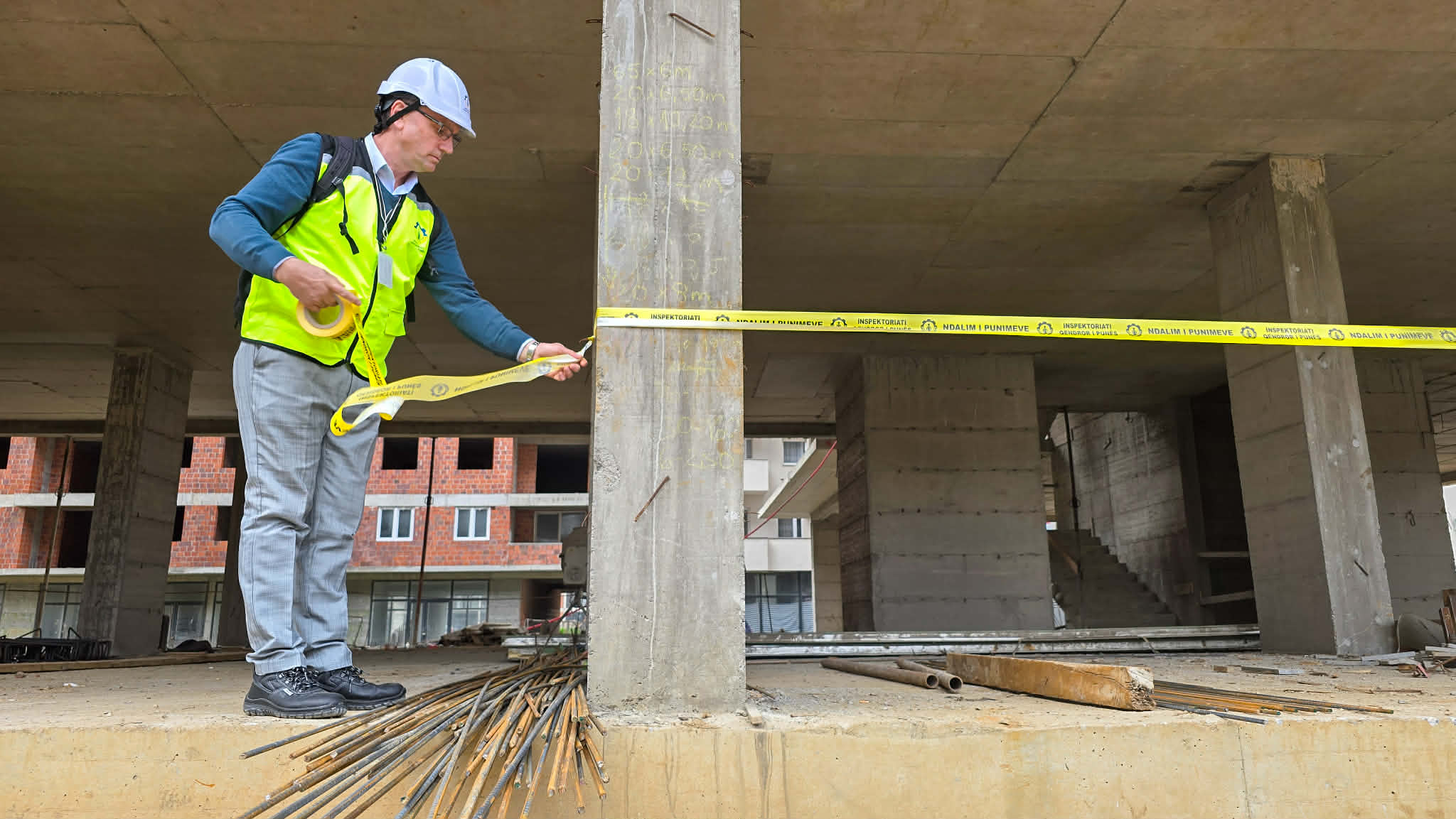 Inspektorati i Punës ndërmerr aksion, 34 ndalim punimesh në 48 orët e fundit