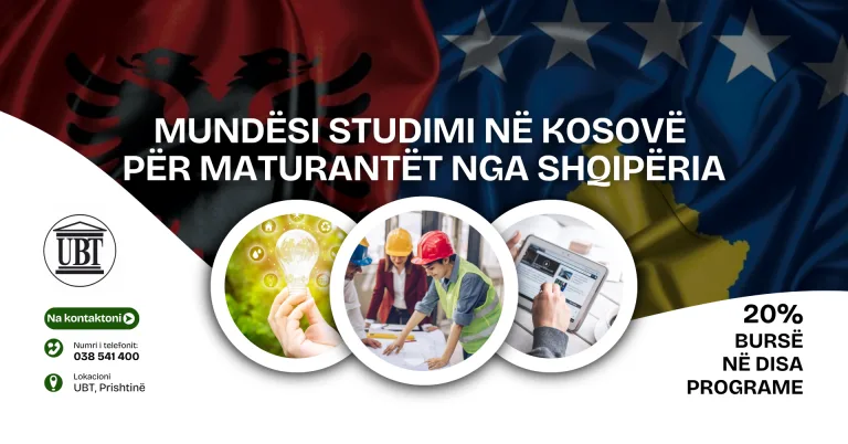 UBT ofron bursë për maturantët nga Shqipëria në Inxhinieri të Energjisë dhe programe të tjera inovative