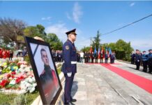 Ish-polici Novruz Cenalia rivarroset në Varrezat e Dëshmorëve, Lamallari: Uniformën e pa si mision