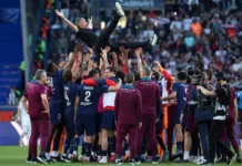 PSG shpallet kampion i Francës për herë të 5-të radhazi