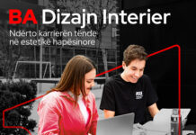 Studio Dizajn Interieri në UNI – Universum International College me Program Amerikan të Fuqizuar nga Arizona State University
