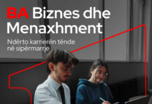 Studio Biznes dhe Menaxhment në UNI – Universum International College, fuqizuar nga Arizona State University