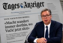 Mediumi zviceran Tages-Anzeiger: Vuçiq po ndjek modelin e Putinit për të ruajtur pushtetin