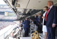 Trump mbërrin në “MetLife” për finalen e Botërorit