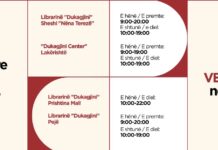 Nga 24 gushti fillon shitja e teksteve shkollore në Librarinë Dukagjini