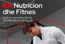 Studio Nutricion dhe Fitnes në UNI – Universum International College me Program Amerikan Fuqizuar nga Arizona State University