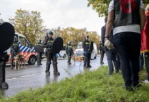 Policia holandeze për protestat në Hagë: Dy të arrestuar dhe një polic i lënduar