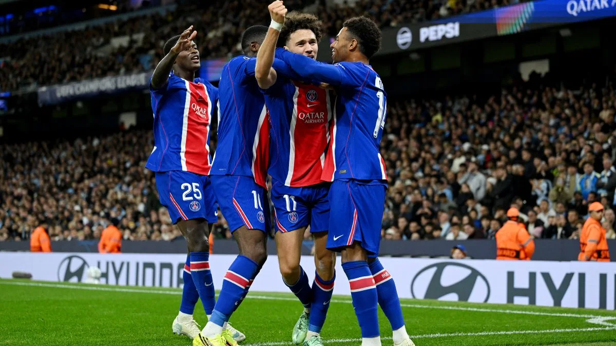 PSG-ja mposht Cityn në Manchester