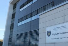 Dy muaj pa rroga: Punëtorët e NPB-së protestojnë para Gjykatës Supreme