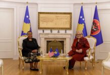 Ambasada e SHBA-së: Mezi presim të bashkëpunojmë me presidenten Shiroka-Pula