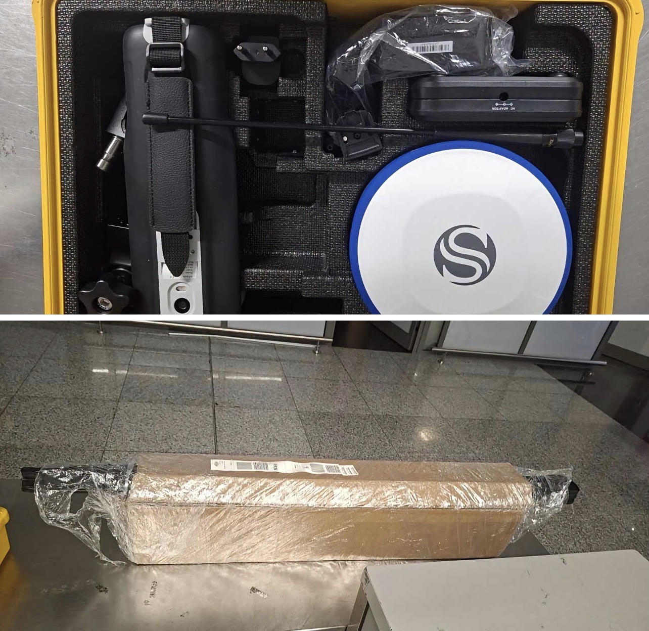 Dogana zbulon pajisje topografike të padeklaruara me vlerë 5,400 euro në Aeroportin e Prishtinës