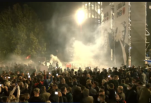12 të lënduar gjatë protestës, një polic dhe 11 protestues