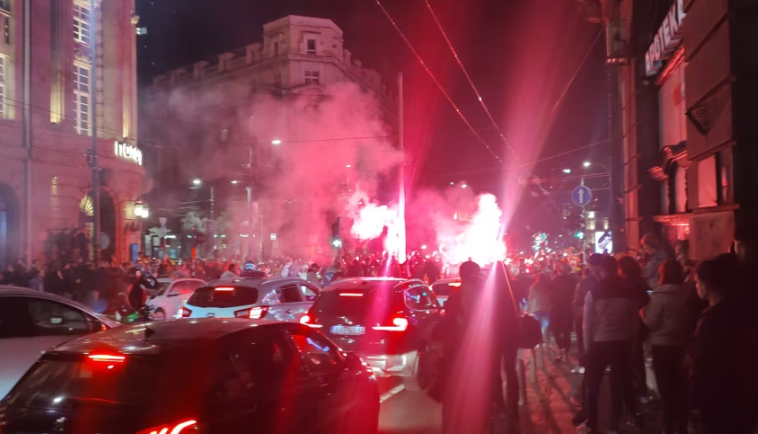 Festë në Beograd pas fitores së Listës Studentore